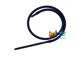 Силиконовый шланг в оплетке с мундштуком Red Stork Black Blue Силиконовый шланг в оплетке с мундштуком Red Stork Black Blue